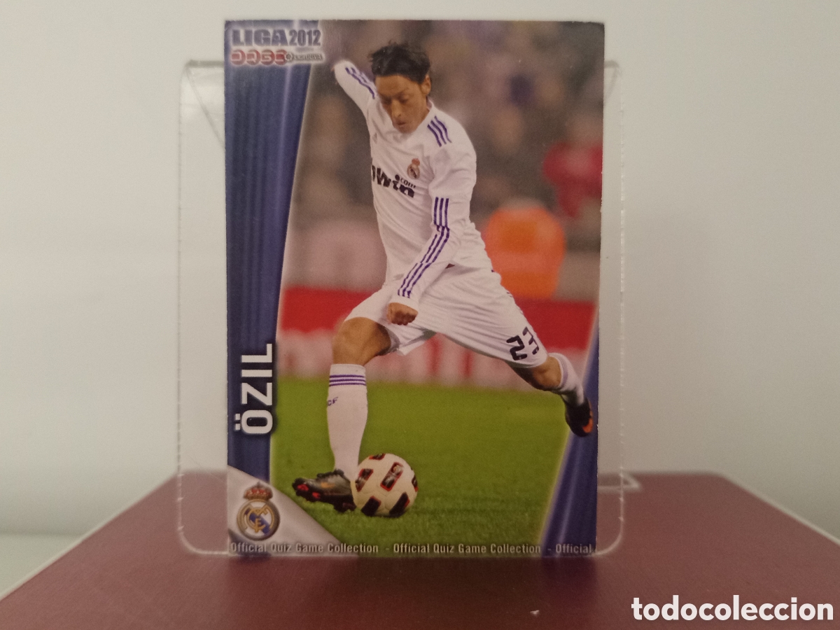 Cartes &agrave; collectionner de Football: ❇️ CROMO ⚽ &Ouml;ZIL REAL MADRID 42 FICHAS LIGA QUIZ 11 12 2011 2012 MUNDICROMO ❇️