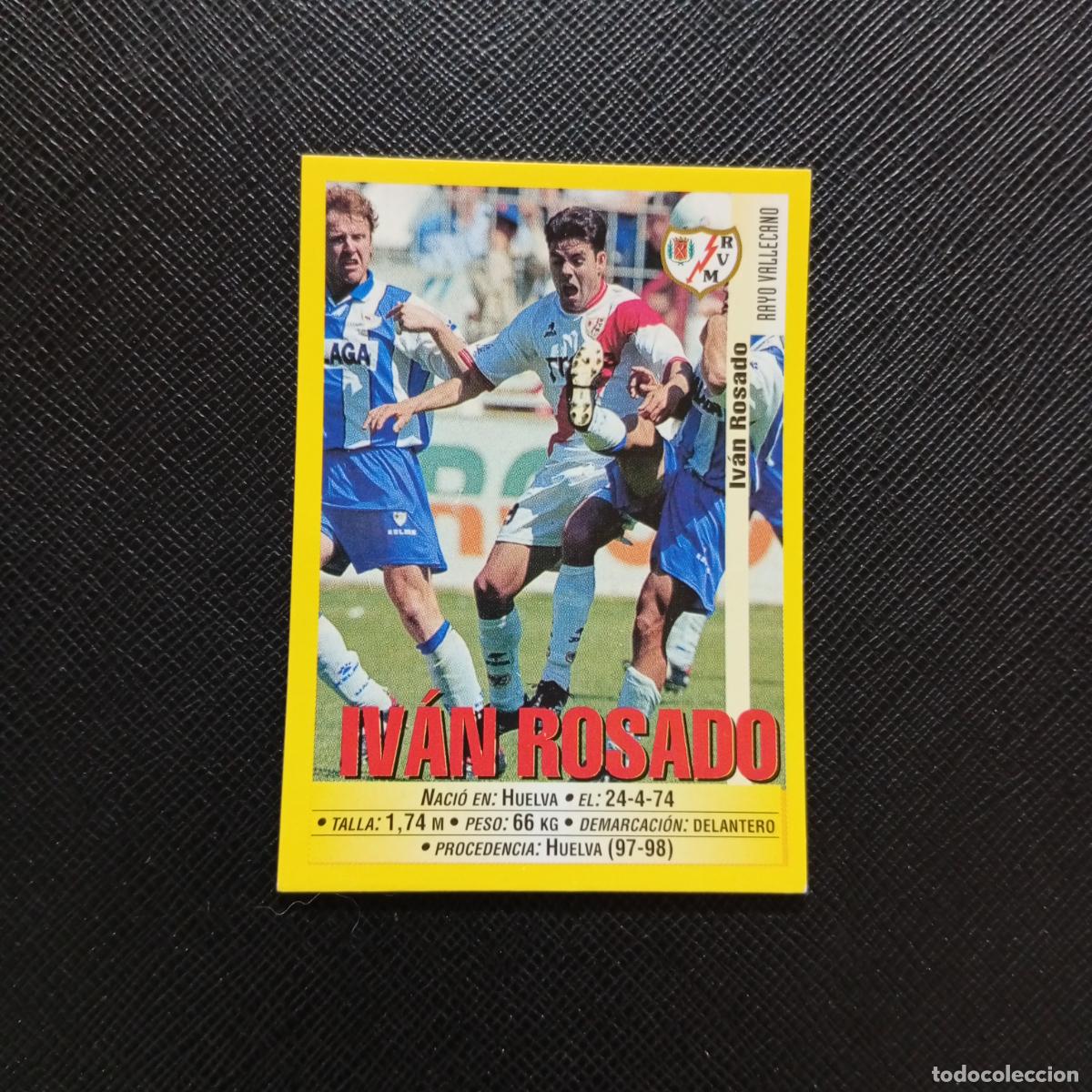 Cromos de F&uacute;tbol: 358 IVAN ROSADO RAYO VALLECANO PANINI 1999 2000 CROMO FUTBOL LIGA 99 00 SIN PEGAR - A172 PG451