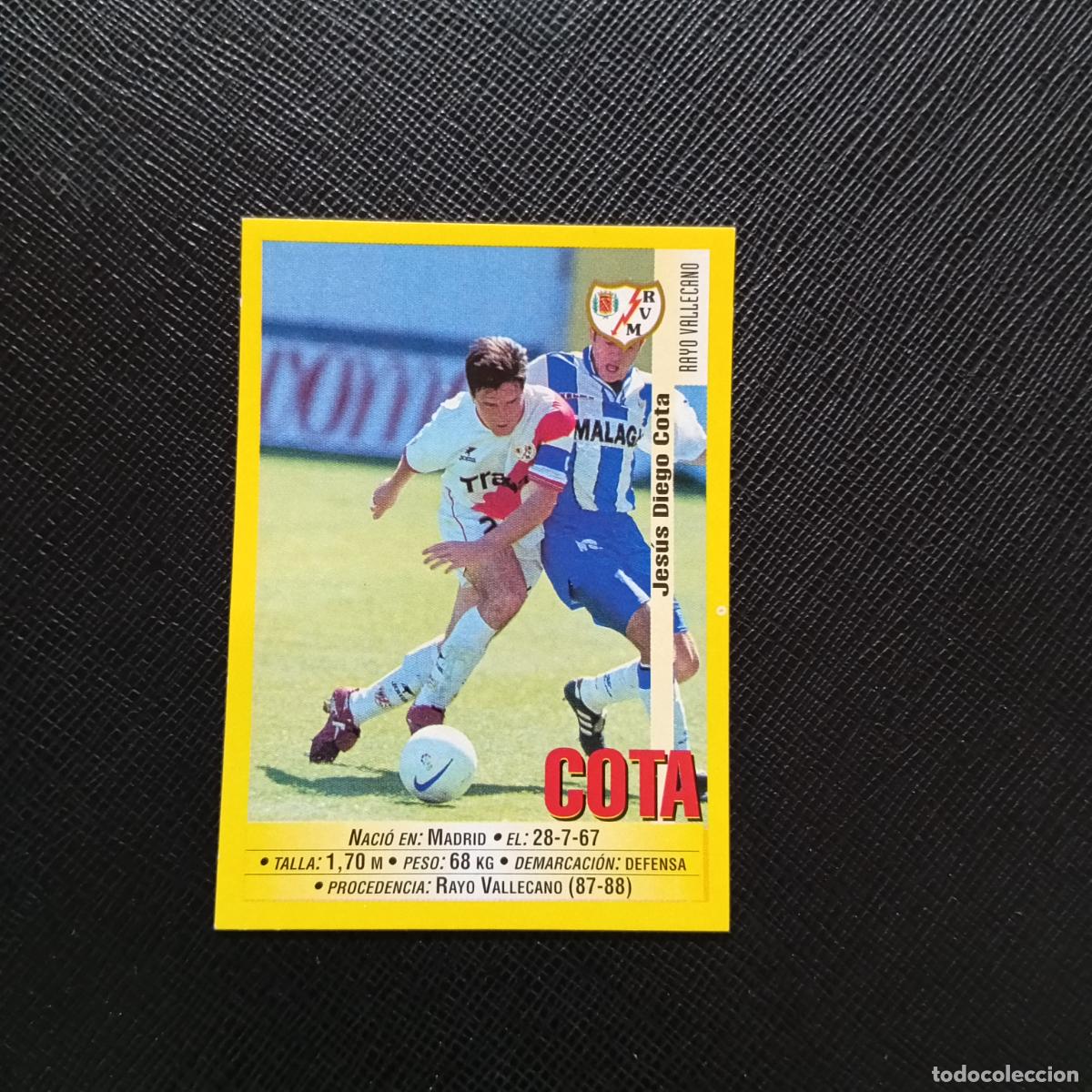 Cromos de F&uacute;tbol: 345 COTA RAYO VALLECANO PANINI 1999 2000 CROMO FUTBOL LIGA 99 00 SIN PEGAR - A172 PG451