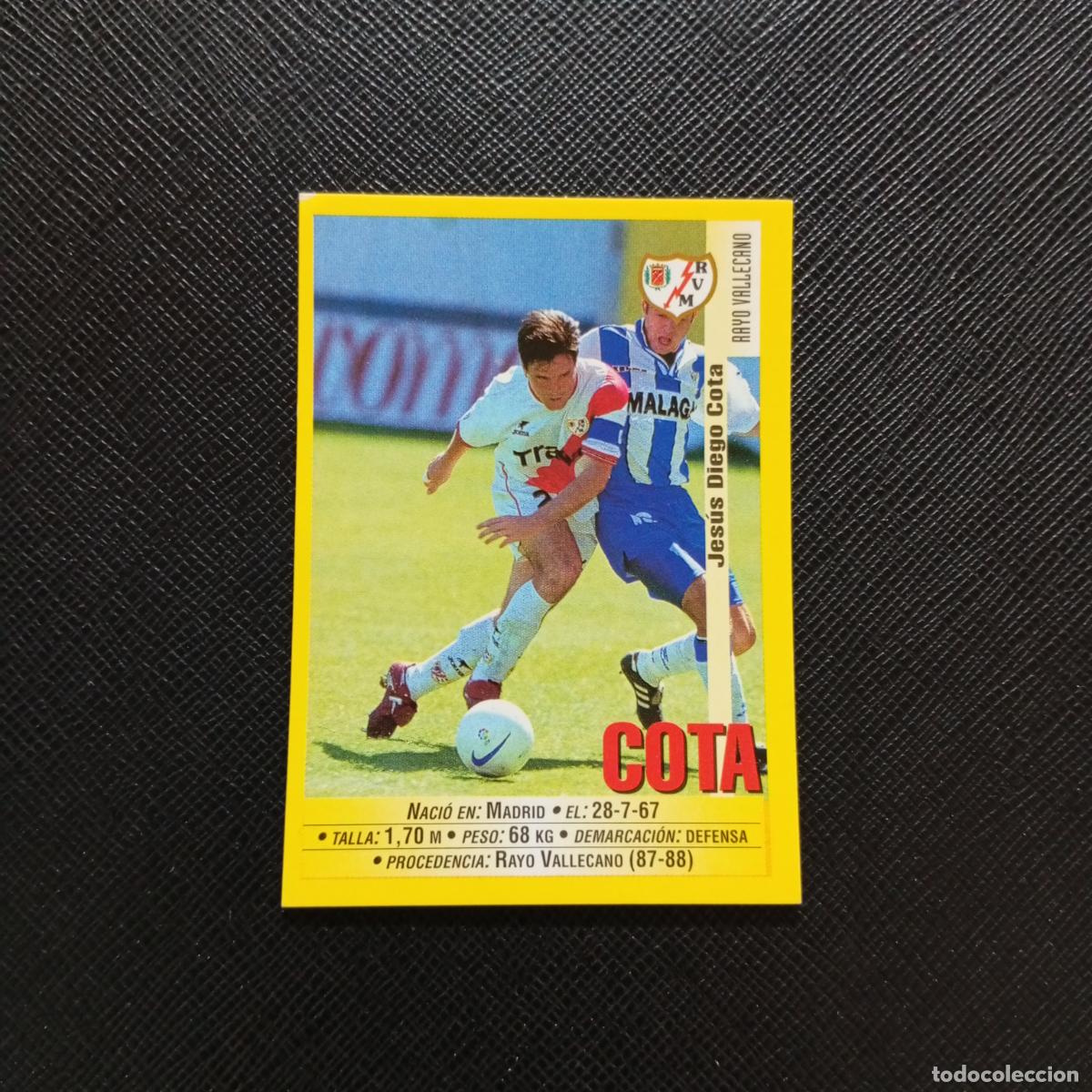Cromos de F&uacute;tbol: 345 COTA RAYO VALLECANO PANINI 1999 2000 CROMO FUTBOL LIGA 99 00 SIN PEGAR - A172 PG451 B