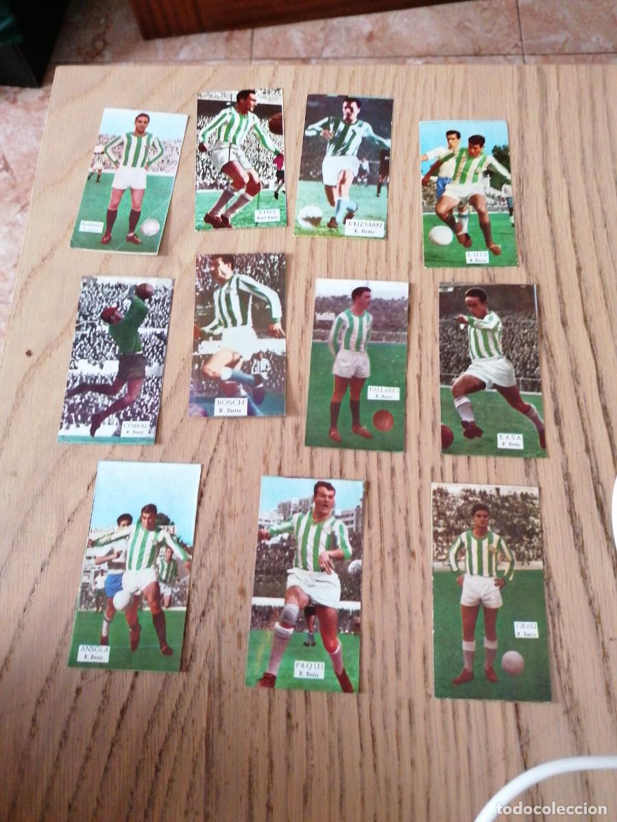 Cromos de F&uacute;tbol: Real betis triunfo 1962-1963 magos del balon completo