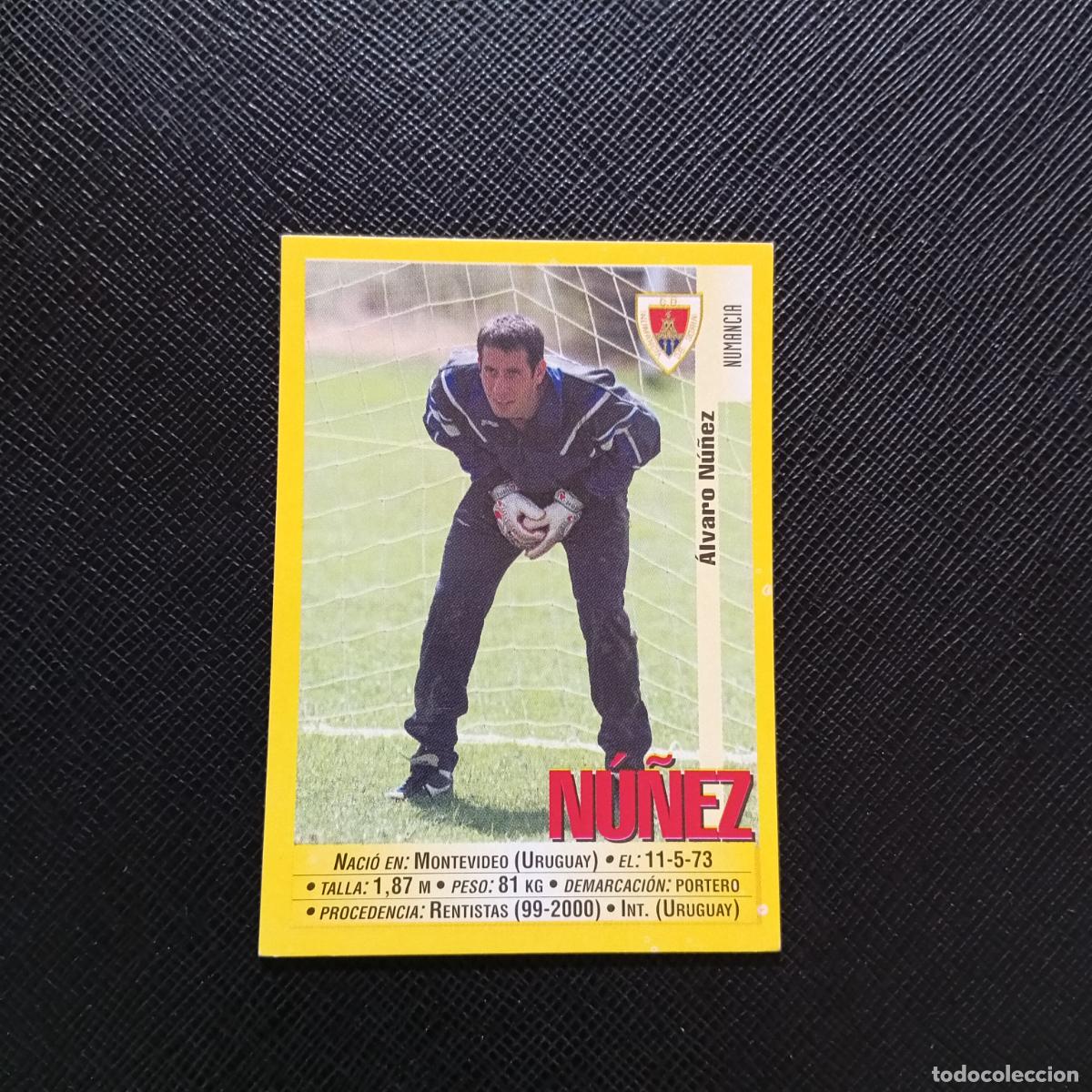 Cromos de F&uacute;tbol: 342A 342 NU&Ntilde;EZ NUMANCIA PANINI 1999 2000 CROMO FUTBOL LIGA 99 00 SIN PEGAR - A144 PG235