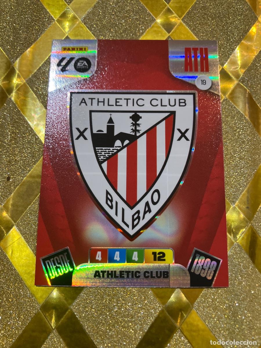 Football Stickers: CROMO DE FUTBOL NUMERO 19 ESCUDO ATHLETIC DE BILBAO ADRENALYN XL 2025 2026 PANINI !