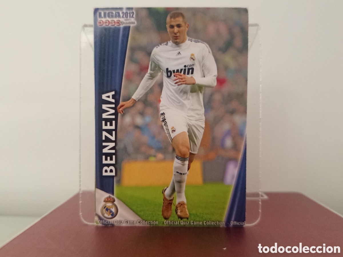 Cromos de F&uacute;tbol: ❇️ CROMO ⚽ BENZEMA REAL MADRID 47 FICHAS LIGA QUIZ 11 12 2011 2012 MUNDICROMO ❇️