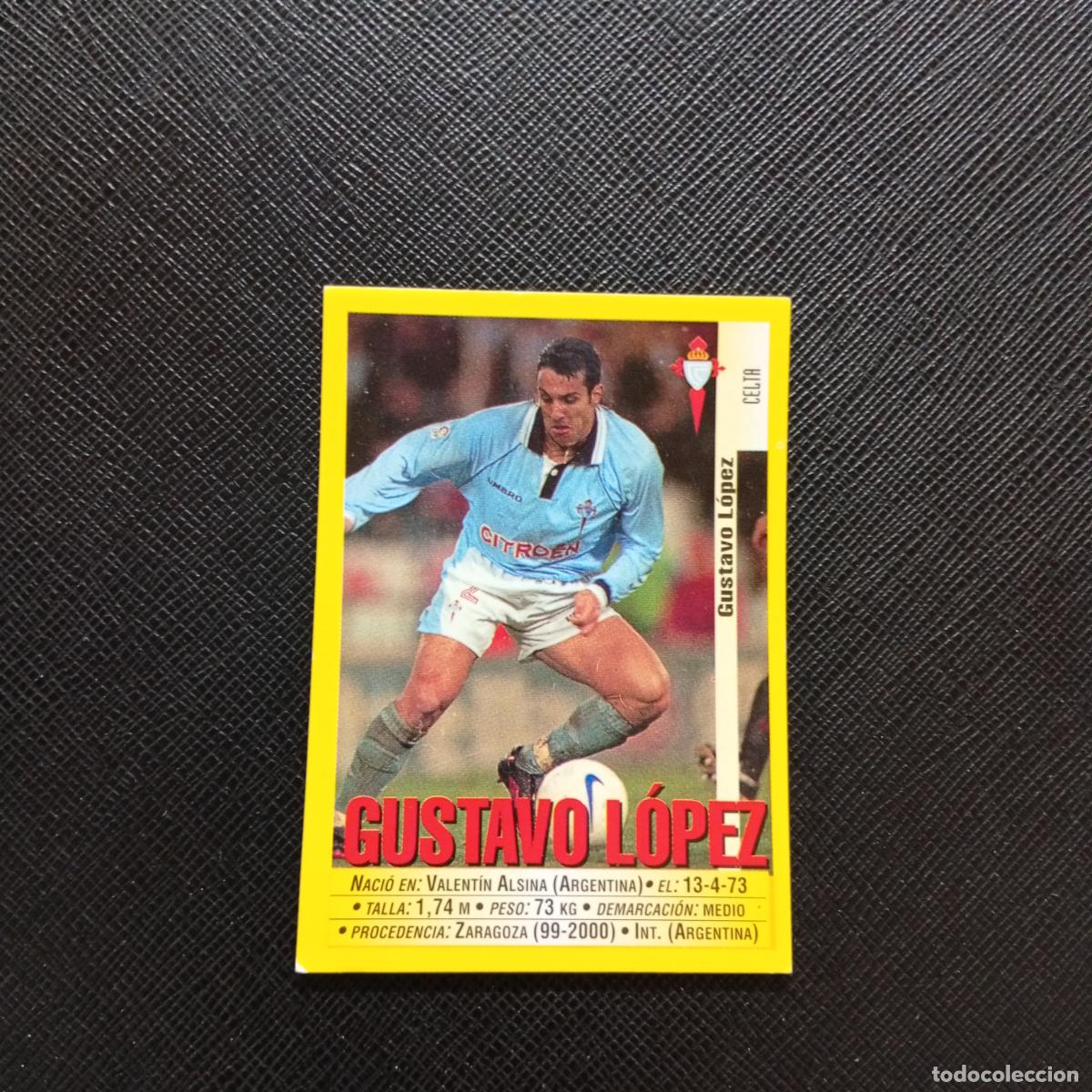 Cromos de Futebol: 87A 87 GUSTAVO LOPEZ PANINI 1999 2000 CROMO FUTBOL LIGA 99 00 SIN PEGAR - A144 PG244