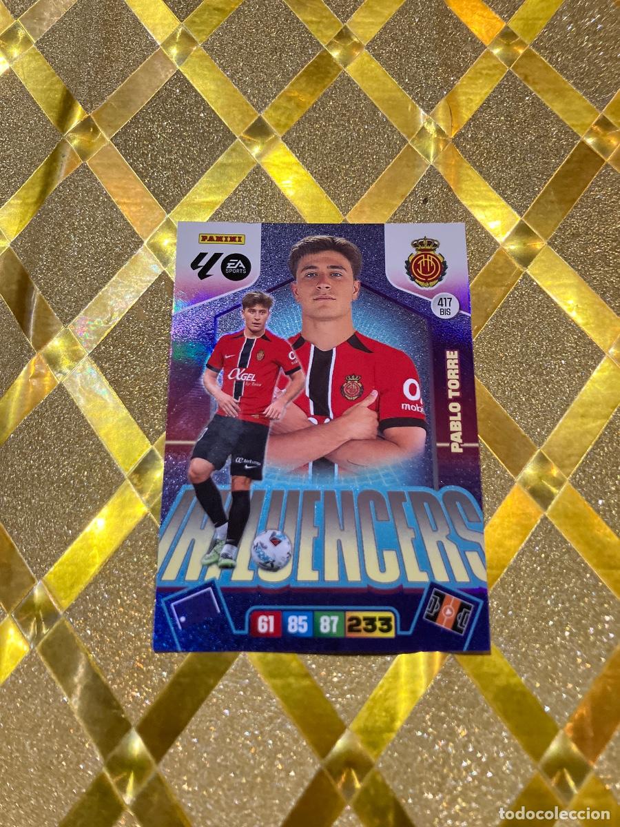 Cromos de Futebol: CROMO DE FUTBOL 417 BIS TORRE MALLORCA INFLUENCER PREMIUM ADRENALYN 2025 2026 PANINI !
