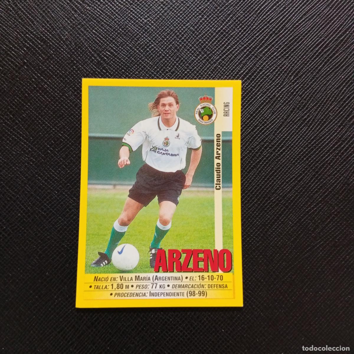 Cromos de Futebol: 271 ARZENO RACING PANINI 1999 2000 CROMO FUTBOL LIGA 99 00 SIN PEGAR - A144 PG244
