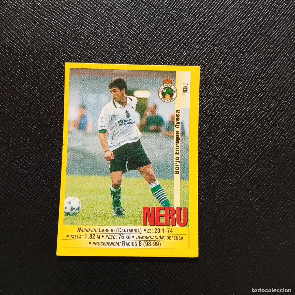 Cromos de F&uacute;tbol: 274 NERU RACING PANINI 1999 2000 CROMO FUTBOL LIGA 99 00 SIN PEGAR - A144 PG262
