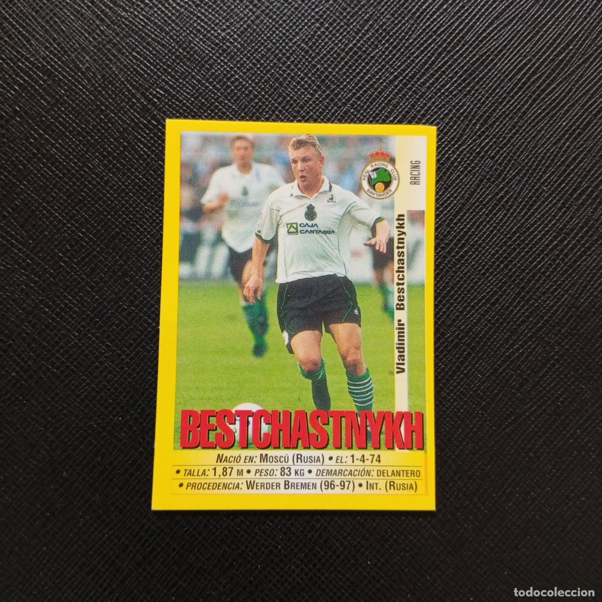 Cromos de F&uacute;tbol: 283 BESTCHASTNYKH RACING PANINI 1999 2000 CROMO FUTBOL LIGA 99 00 SIN PEGAR - A144 PG262
