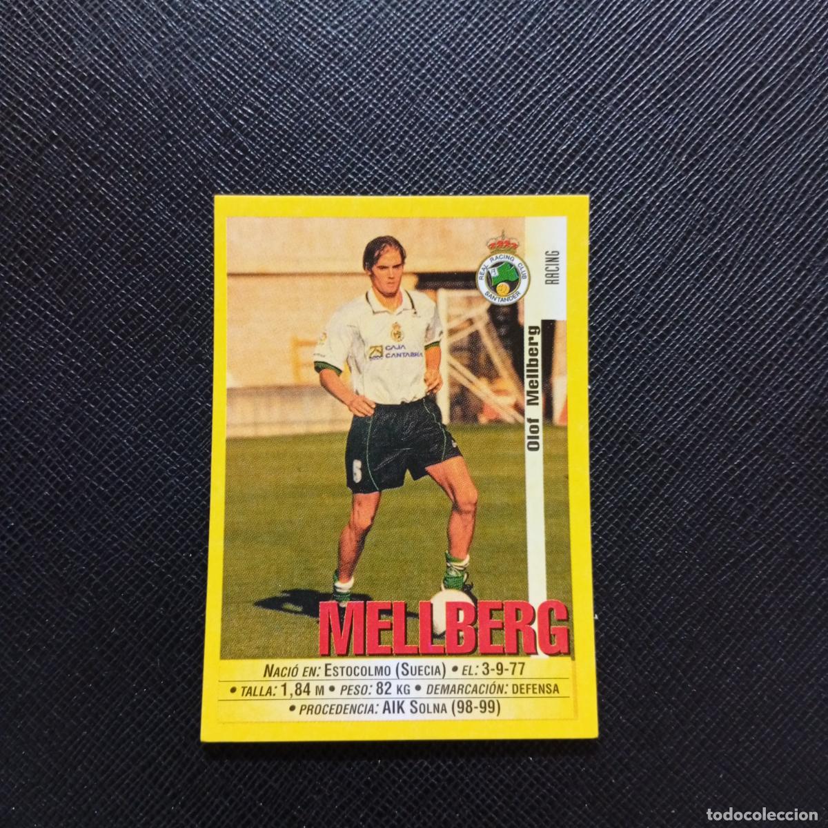 Cromos de F&uacute;tbol: 272 MELLBERG RACING PANINI 1999 2000 CROMO FUTBOL LIGA 99 00 SIN PEGAR - A144 PG271