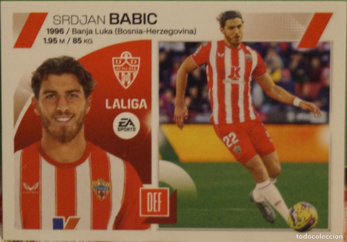 Cromos de F&uacute;tbol: LIGA 23-24 / BABIC / ALMERIA / 8
