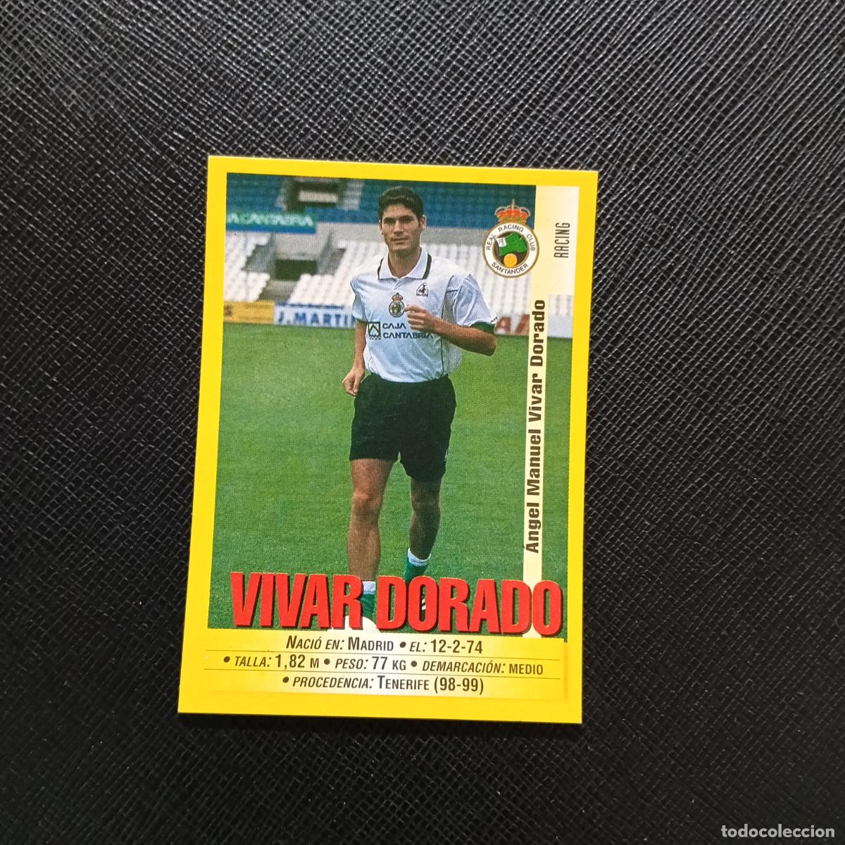 Cromos de F&uacute;tbol: 277 VIVAR DORADO RACING PANINI 1999 2000 CROMO FUTBOL LIGA 99 00 SIN PEGAR - A144 PG280