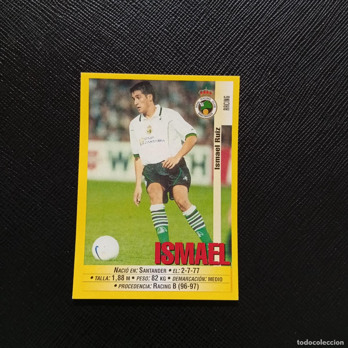 Cromos de F&uacute;tbol: 276 ISMAEL RACING PANINI 1999 2000 CROMO FUTBOL LIGA 99 00 SIN PEGAR - A144 PG280