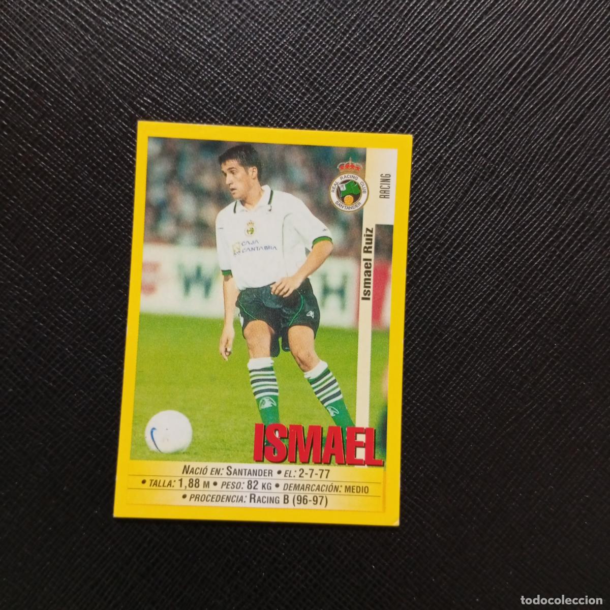 Cromos de F&uacute;tbol: 276 ISMAEL RACING PANINI 1999 2000 CROMO FUTBOL LIGA 99 00 SIN PEGAR - A144 PG280 B