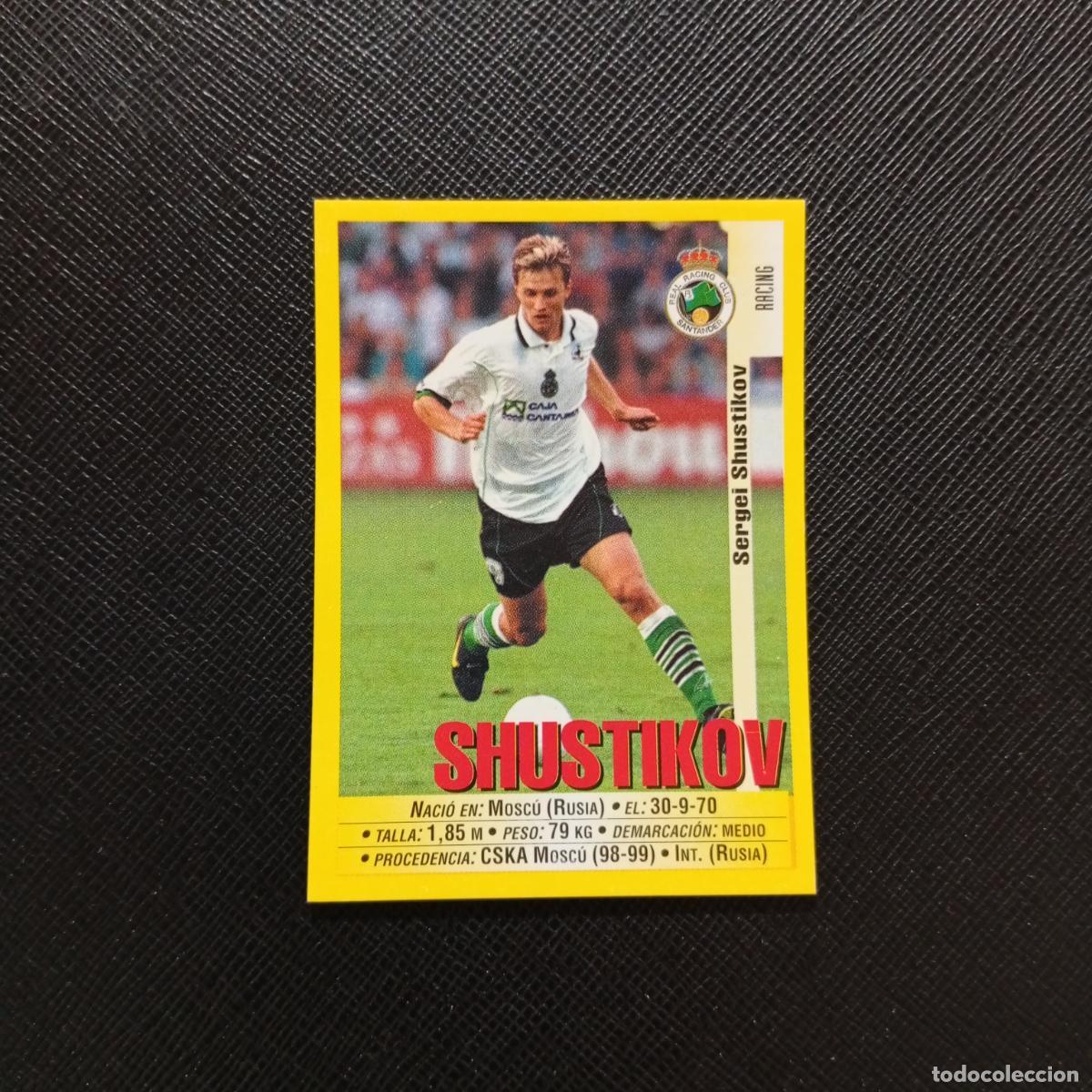 Cromos de F&uacute;tbol: 278 SHUSTIKOV RACING PANINI 1999 2000 CROMO FUTBOL LIGA 99 00 SIN PEGAR - A144 PG289