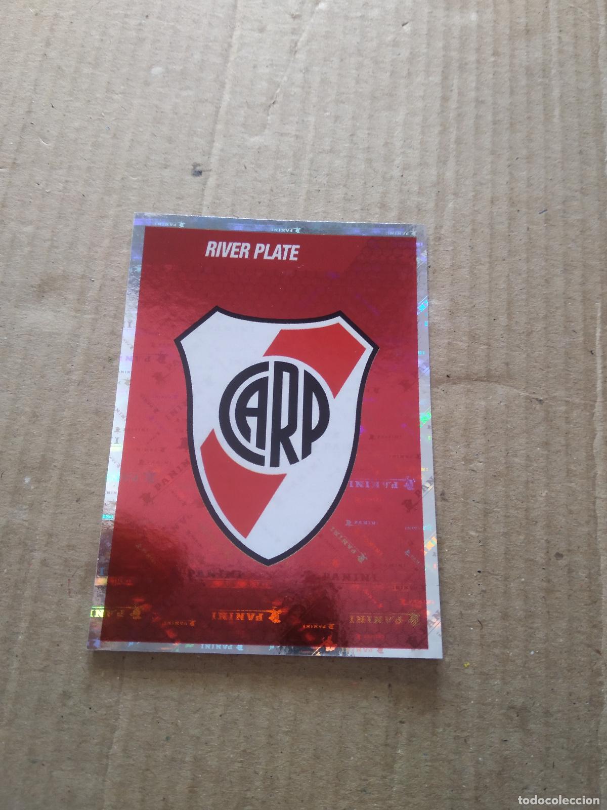 Cartes &agrave; collectionner de Football: 344 ESCUDO RIVER PLATE CROMO FUTBOL ARGENTINO PANINI LIGA ARGENTINA 2022