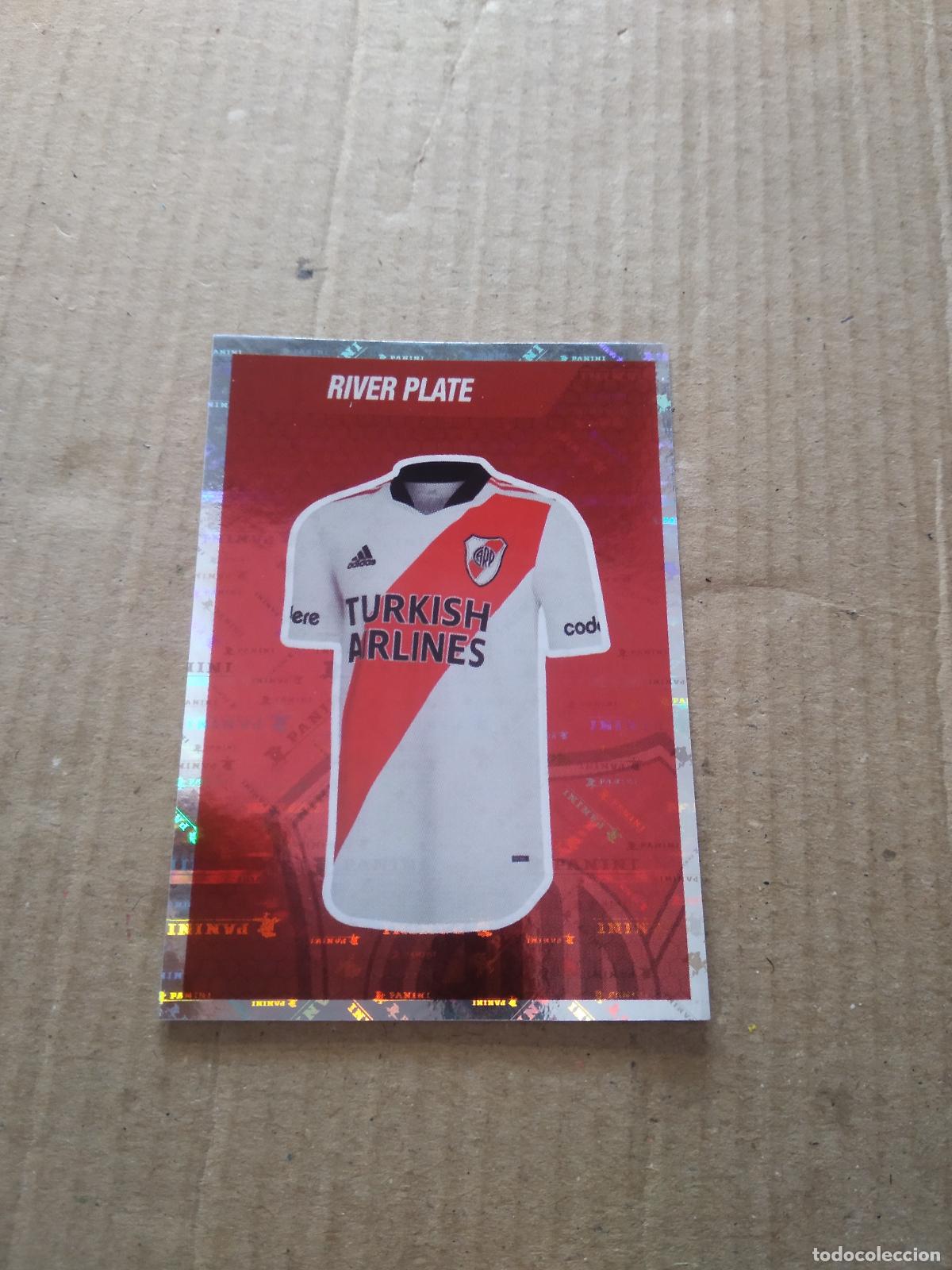 Cartes &agrave; collectionner de Football: 345 CAMISETA RIVER PLATE CROMO FUTBOL ARGENTINO PANINI LIGA ARGENTINA 2022