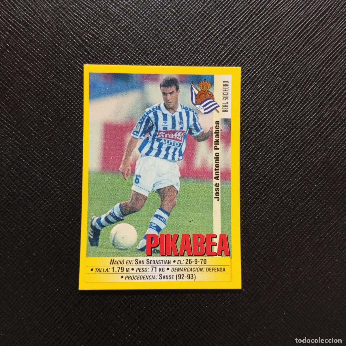 Fu&szlig;ball-Sticker: 176 PIKABEA REAL SOCIEDAD PANINI 1999 2000 CROMO FUTBOL LIGA 99 00 SIN PEGAR - A144 PG316