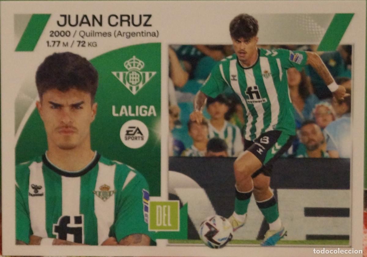 Fu&szlig;ball-Sticker: LIGA 23-24 / JUAN CRUZ / BETIS / 17 B