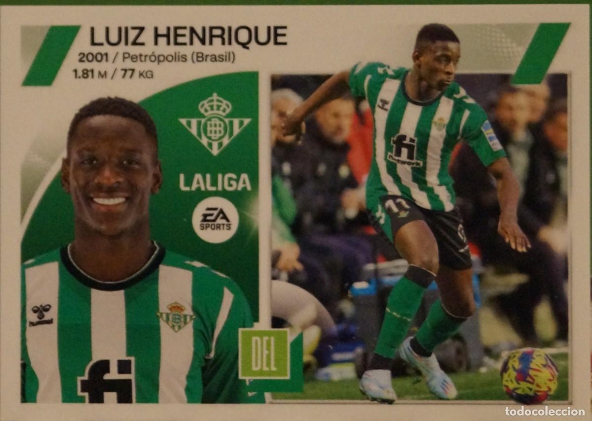 Cromos de F&uacute;tbol: LIGA 23-24 / LUIZ HENRIQUE / BETIS / 18