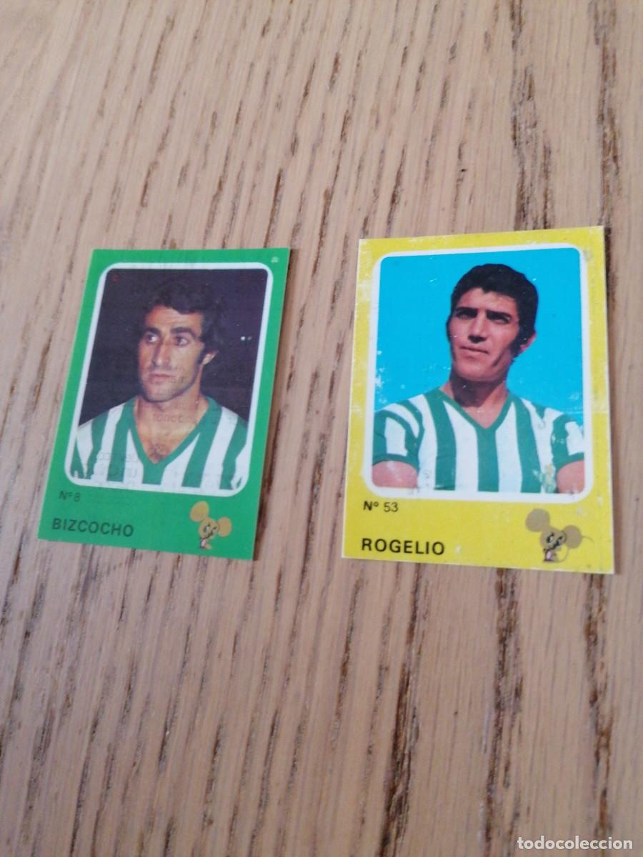 Cartes &agrave; collectionner de Football: Real betis cropan 1975 bizcocho y rogelio