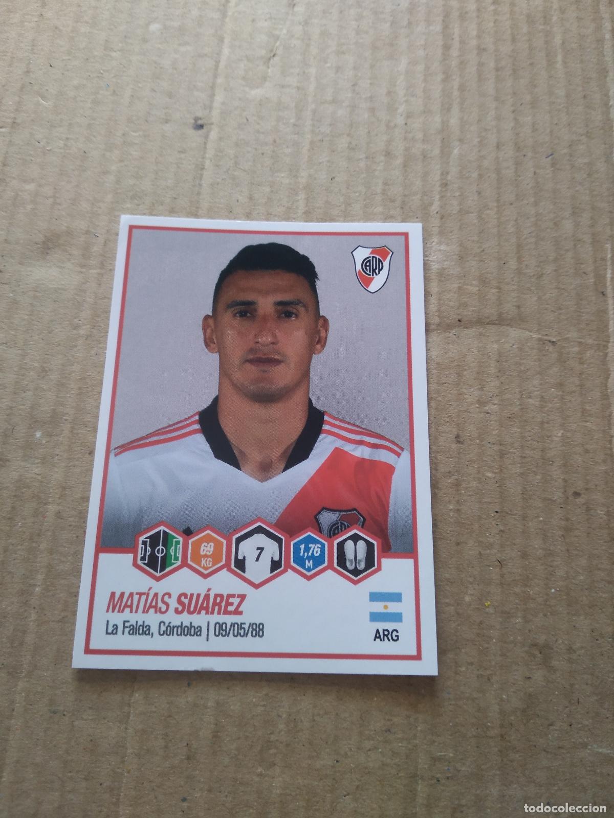 Cartes &agrave; collectionner de Football: 357 MATIAS SUAREZ RIVER PLATE CROMO FUTBOL ARGENTINO PANINI LIGA ARGENTINA 2022