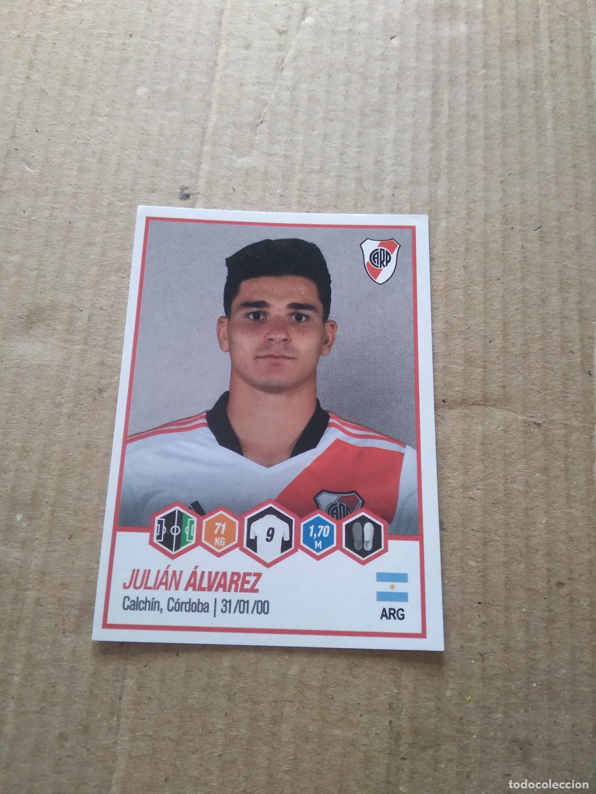 Cartes &agrave; collectionner de Football: 359 JULIAN ALVAREZ ROOKIE RIVER PLATE CROMO FUTBOL ARGENTINO PANINI LIGA ARGENTINA 2022