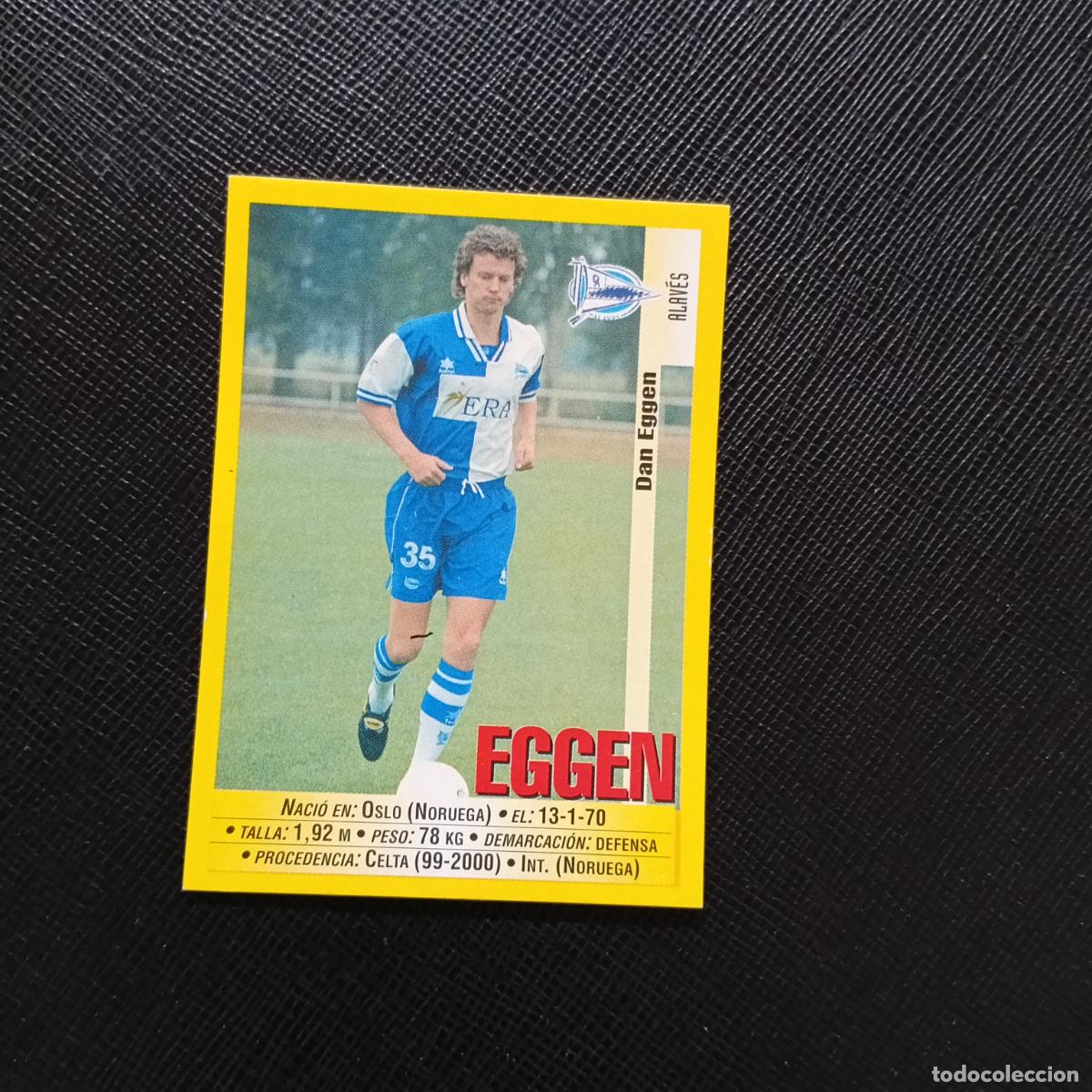 Cromos de F&uacute;tbol: 288A 288 EGGEN ALAVES PANINI 1999 2000 CROMO FUTBOL LIGA 99 00 SIN PEGAR - A144 PG352