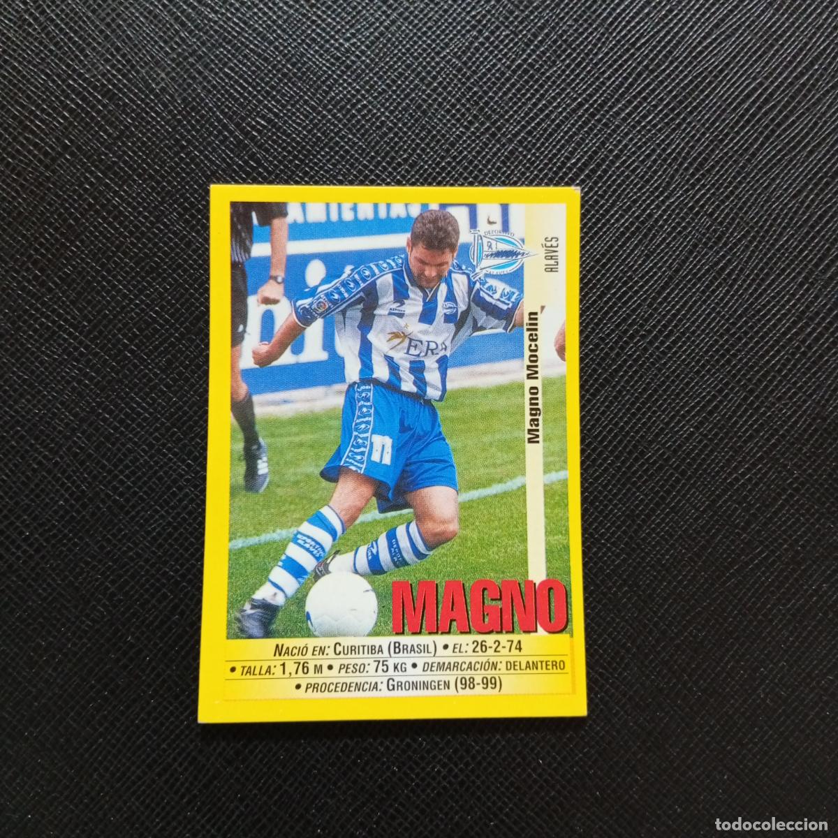 Cromos de F&uacute;tbol: 302 MAGNO ALAVES PANINI 1999 2000 CROMO FUTBOL LIGA 99 00 SIN PEGAR - A144 PG370