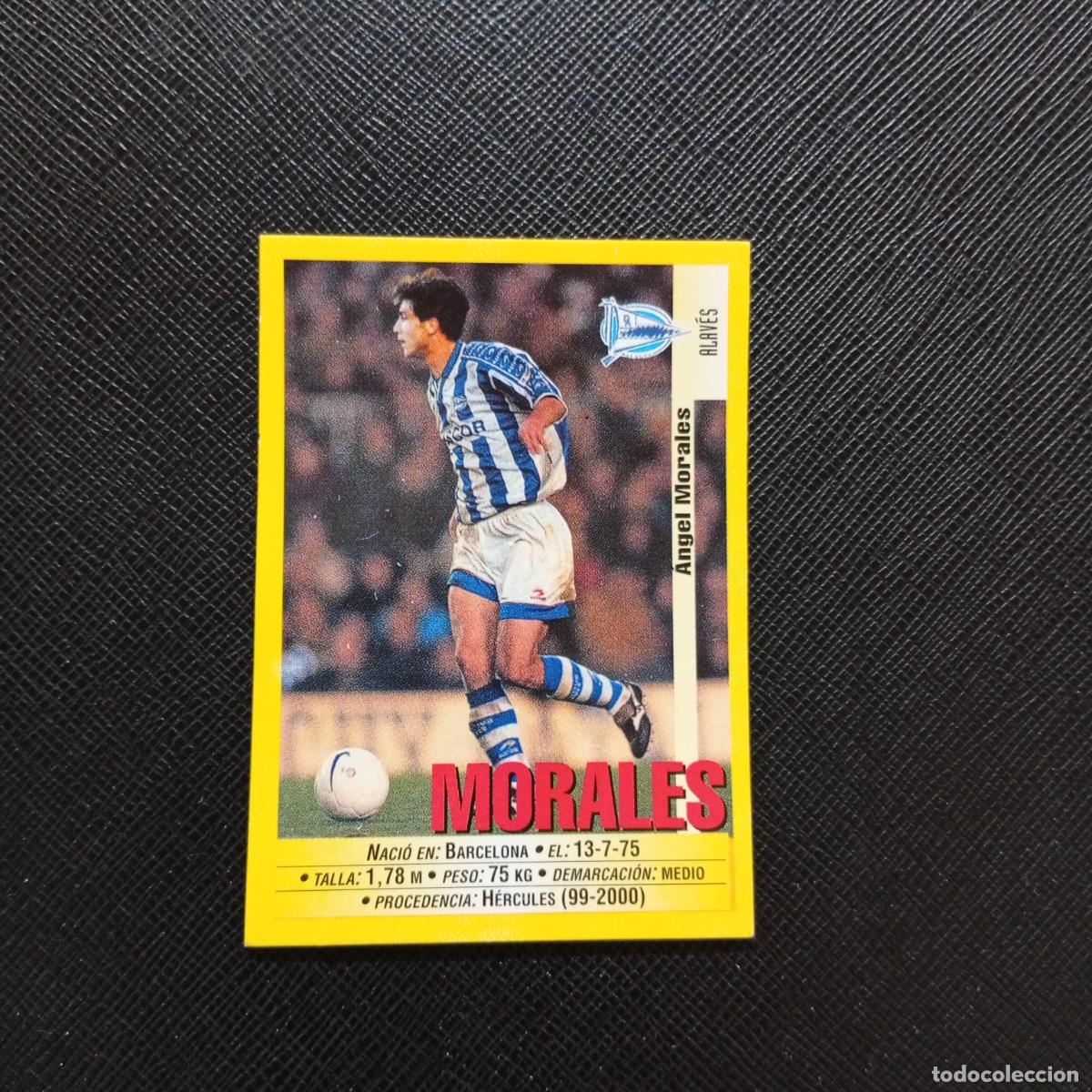 Cromos de F&uacute;tbol: 294 MORALES ALAVES PANINI 1999 2000 CROMO FUTBOL LIGA 99 00 SIN PEGAR - A144 PG379