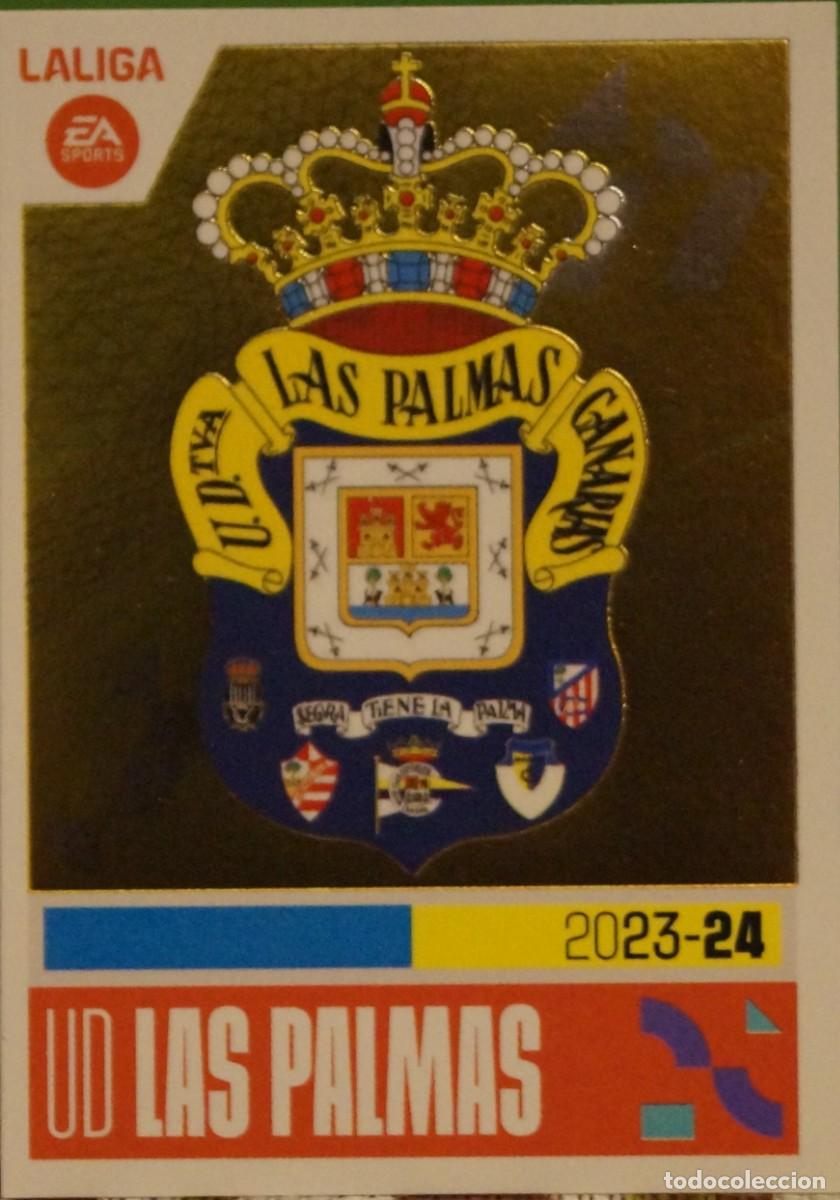 Cromos de F&uacute;tbol: LIGA 23-24 / ESCUDO / LAS PALMAS / 1