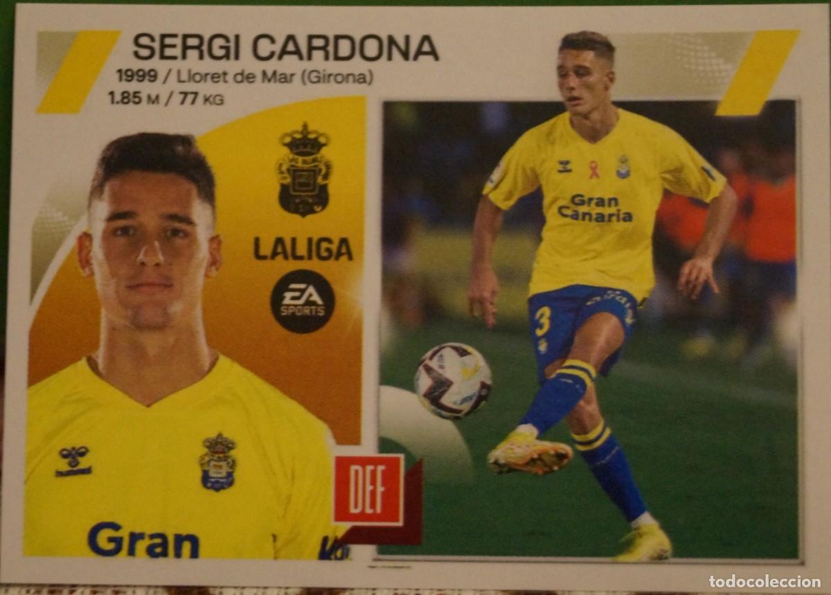 Fu&szlig;ball-Sticker: LIGA 23-24 / SERGI CARDONA / LAS PALMAS / 10