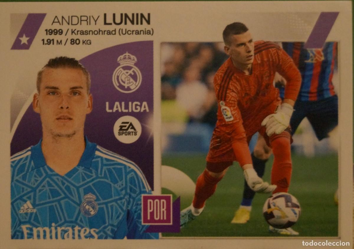 Cromos de F&uacute;tbol: LIGA 23-24 / LUNIN / REAL MADRID / 4