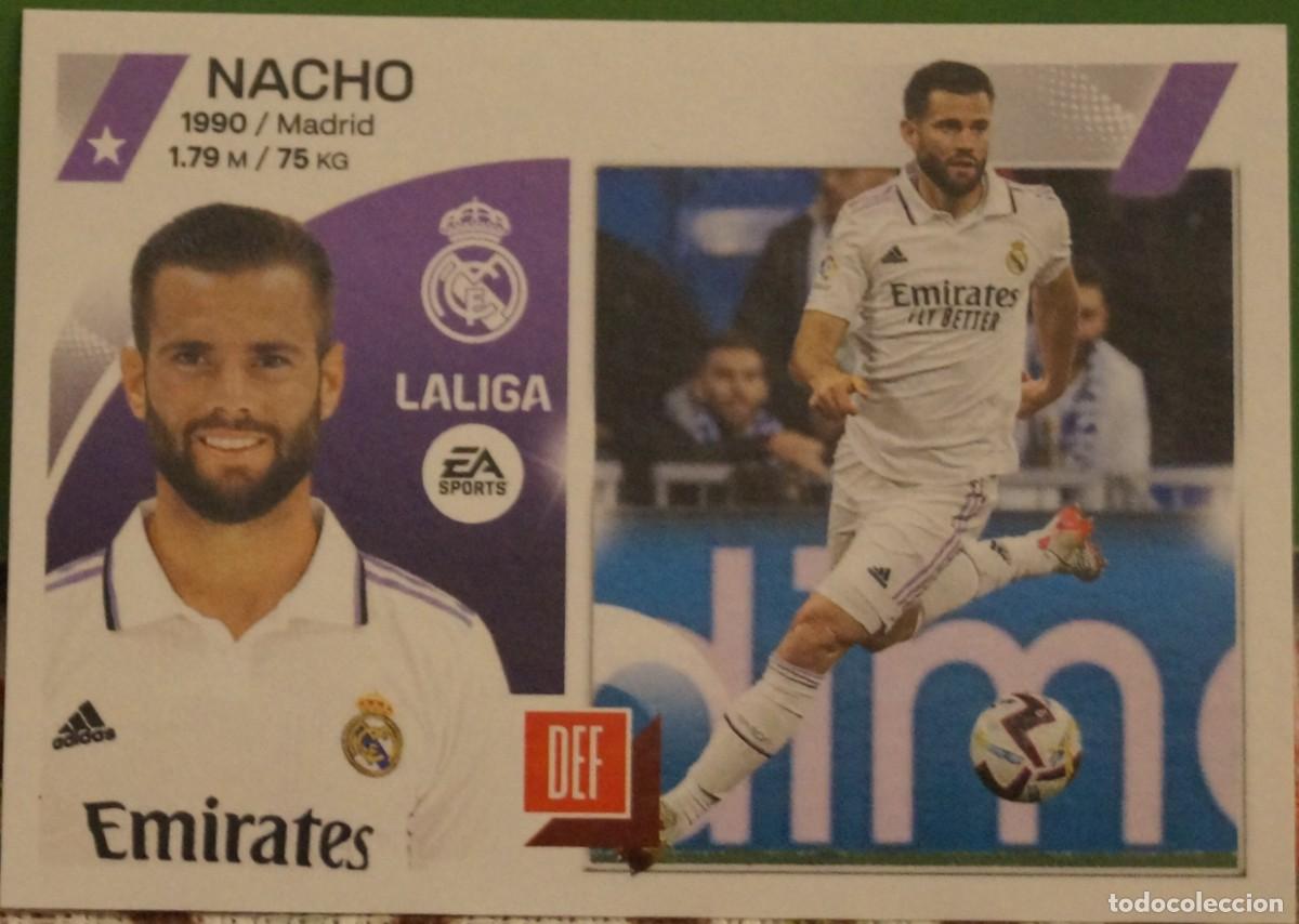Cromos de F&uacute;tbol: LIGA 23-24 / NACHO / REAL MADRID / 10 A