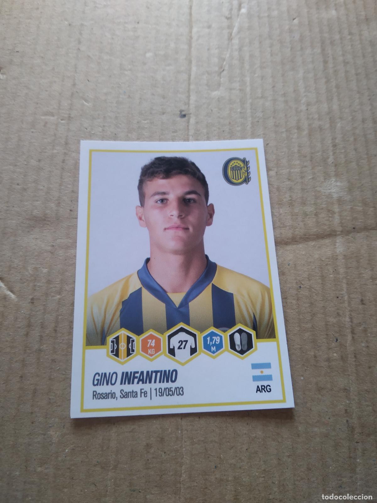 Cartes &agrave; collectionner de Football: 374 GINO INFANTINO ROSARIO CENTRAL CROMO FUTBOL ARGENTINO PANINI LIGA ARGENTINA 2022