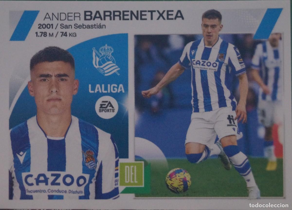 Cromos de F&uacute;tbol: LIGA 23-24 / BARRENETXEA / REAL SOCIEDAD / 18