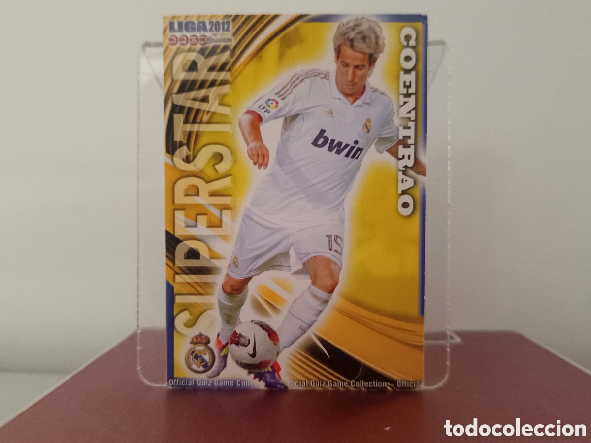 Figurine di Calcio: ❇️ CROMO ⚽ COENTRAO REAL MADRID 51 SUPERSTAR FICHAS LIGA QUIZ 11 12 2011 2012 MUNDICROMO ❇️