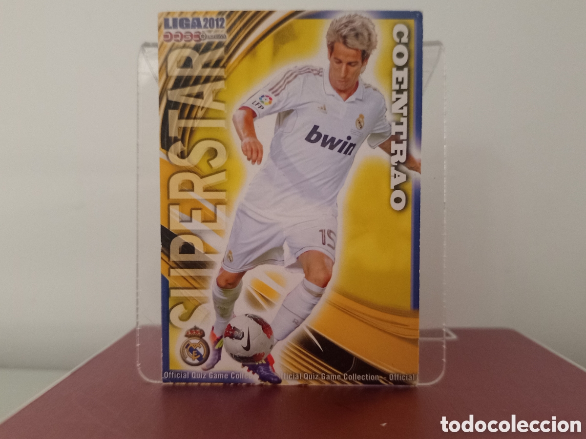 Figurine di Calcio: ❇️ CROMO ⚽ COENTRAO REAL MADRID 51 SUPERSTAR FICHAS LIGA QUIZ 11 12 2011 2012 MUNDICROMO ❇️