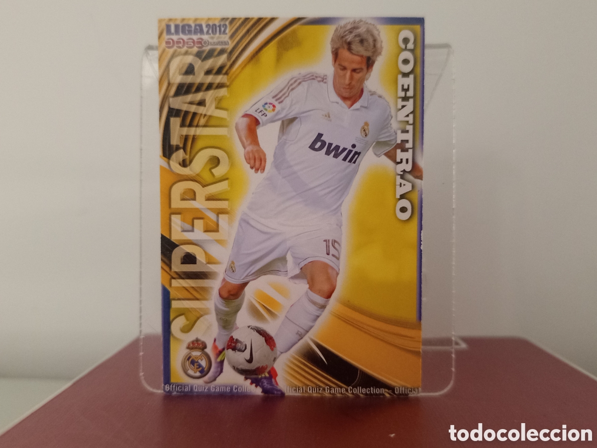 Football Stickers: ❇️ CROMO ⚽ COENTRAO REAL MADRID 51 SUPERSTAR FICHAS LIGA QUIZ 11 12 2011 2012 MUNDICROMO ❇️