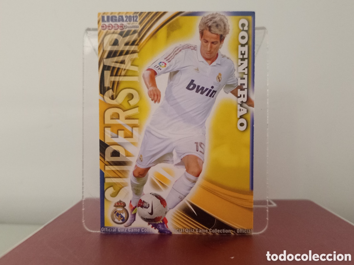 Football Stickers: ❇️ CROMO ⚽ COENTRAO REAL MADRID 51 SUPERSTAR FICHAS LIGA QUIZ 11 12 2011 2012 MUNDICROMO ❇️