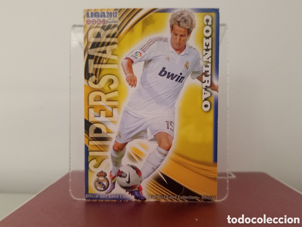 Football Stickers: ❇️ CROMO ⚽ COENTRAO REAL MADRID 51 SUPERSTAR FICHAS LIGA QUIZ 11 12 2011 2012 MUNDICROMO ❇️