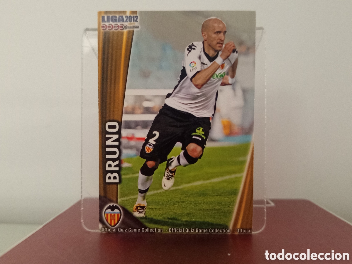 Football Stickers: ❇️ CROMO ⚽ BRUNO VALENCIA FICHAS LIGA QUIZ 11 12 2011 2012 MUNDICROMO ❇️