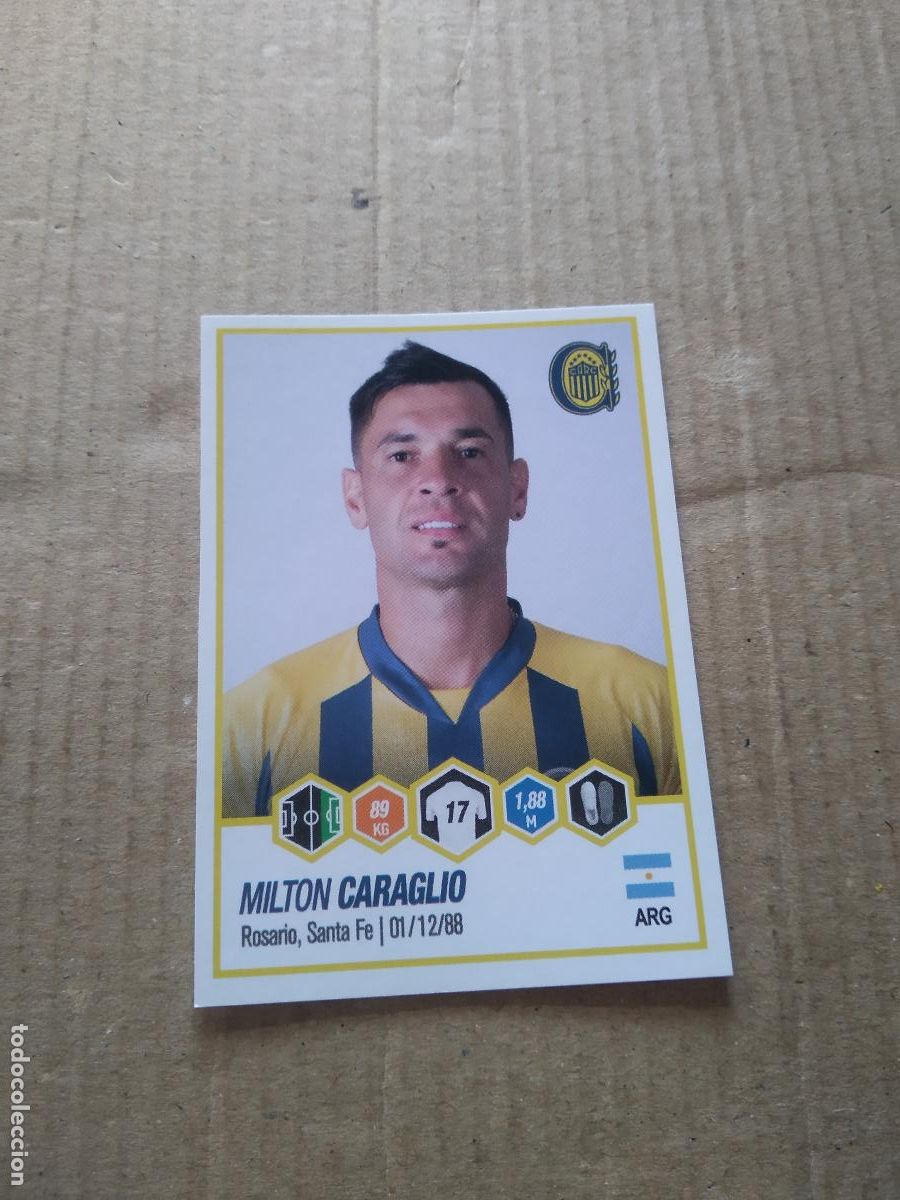 Football Stickers: 375 milton caraglio ROSARIO CENTRAL CROMO FUTBOL ARGENTINO PANINI LIGA ARGENTINA 2022