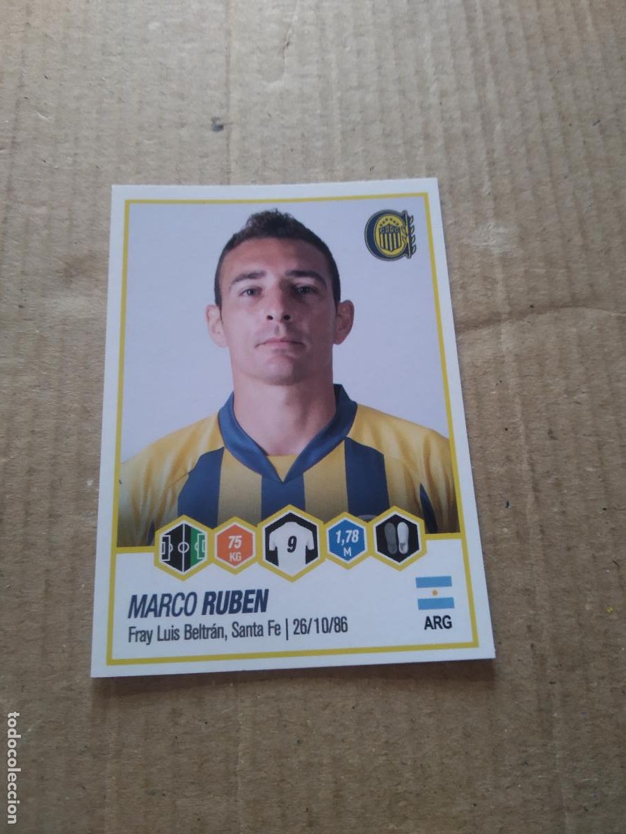 Football Stickers: 377 MARCO RUBEN ROSARIO CENTRAL CROMO FUTBOL ARGENTINO PANINI LIGA ARGENTINA 2022