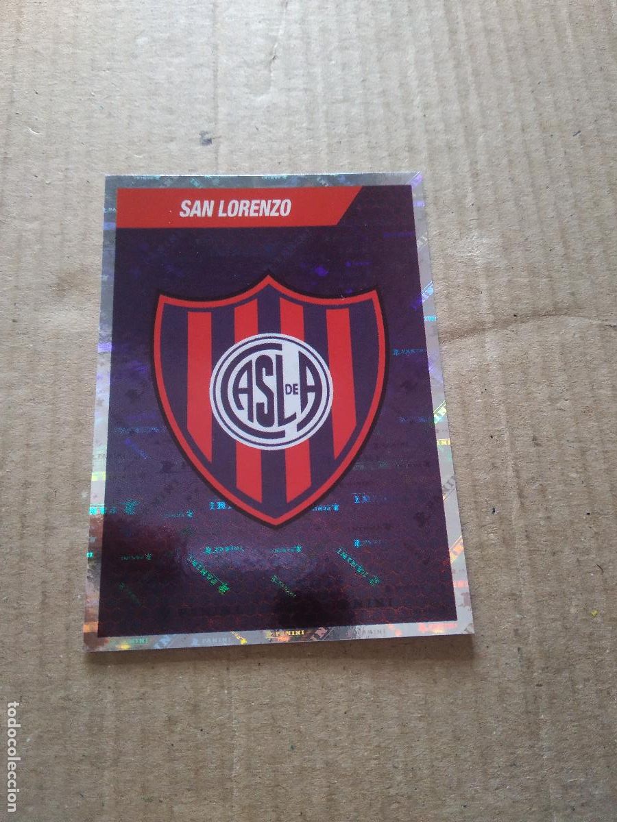 Football Stickers: 378 ESCUDO SAN LORENZO CROMO FUTBOL ARGENTINO PANINI LIGA ARGENTINA 2022