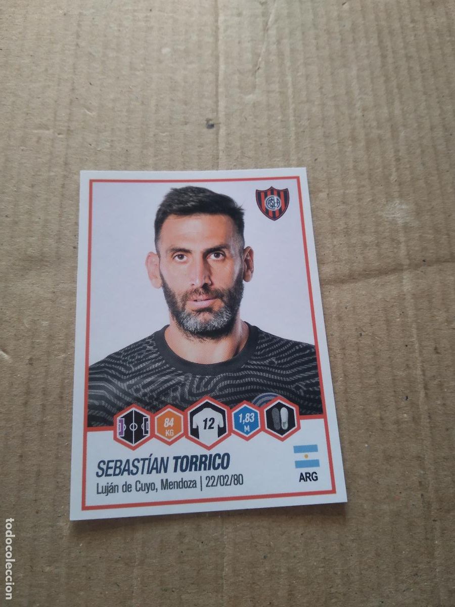 Football Stickers: 380 SEBASTIAN TORRICO SAN LORENZO CROMO FUTBOL ARGENTINO PANINI LIGA ARGENTINA 2022