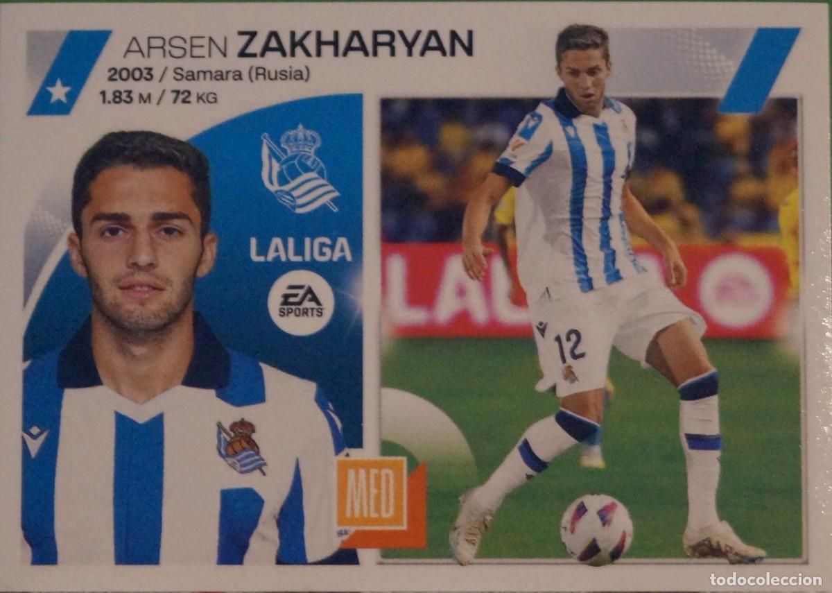 Football Stickers: LIGA 23-24 / ZAKHARYAN / REAL SOCIEDAD / UF 44