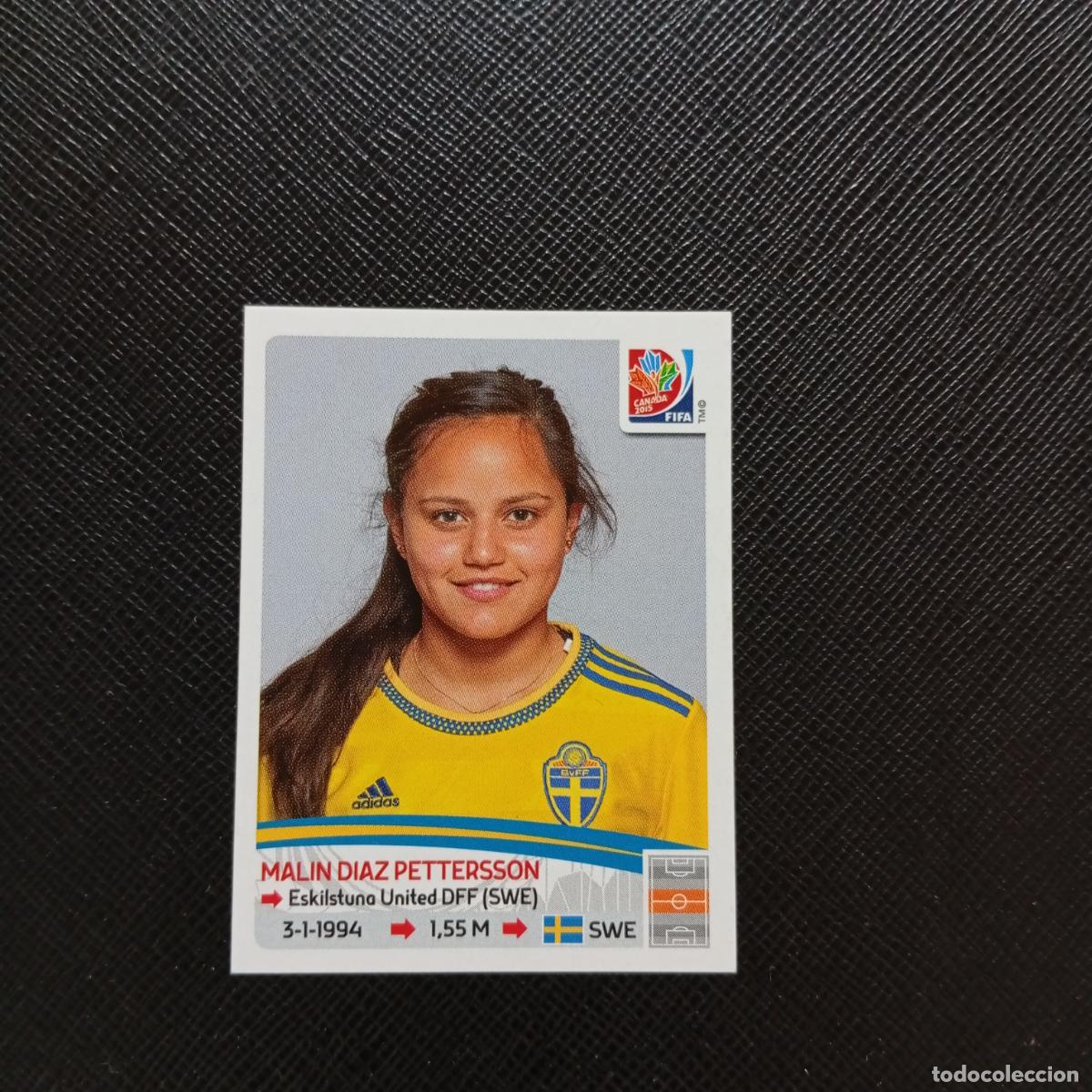 Cromos de F&uacute;tbol: 298 DIAZ PETTERSSON SUECIA PANINI CANADA 2015 FEMENINO WOMEN&acute;S MUNDIAL 15 - SIN PEGAR A144 P505