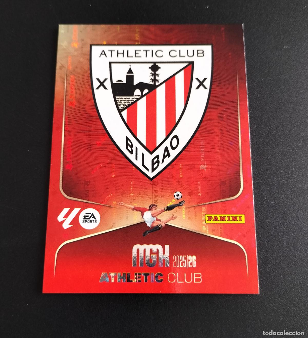 Cromos de F&uacute;tbol: MGK 37 ESCUDO LOGO ATHLETIC BILBAO CROMOS ALBUM MEGACRACKS LIGA FUTBOL 2025 2026 25 26