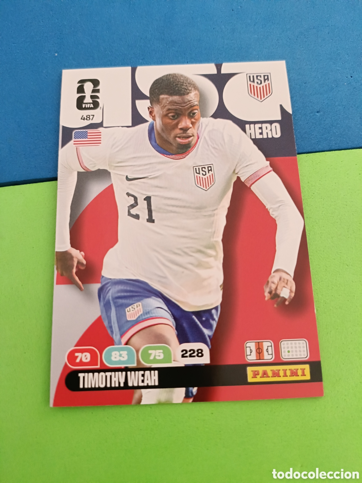 Cromos de F&uacute;tbol: Adrenalyn XL Fifa World cup 2026 mundial - 487 Weah